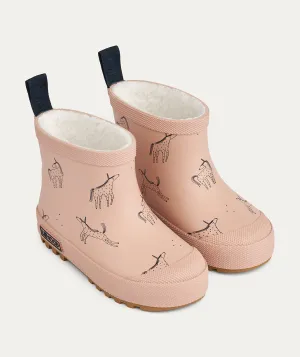 Jesse Thermo Rain Boot - Pink Outdoor Boots Abrasion resistant