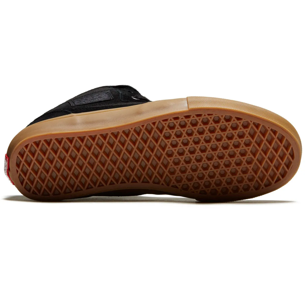 Ground Stability Quick Style Vans Skate Half Cab Shoes - Black/Gum