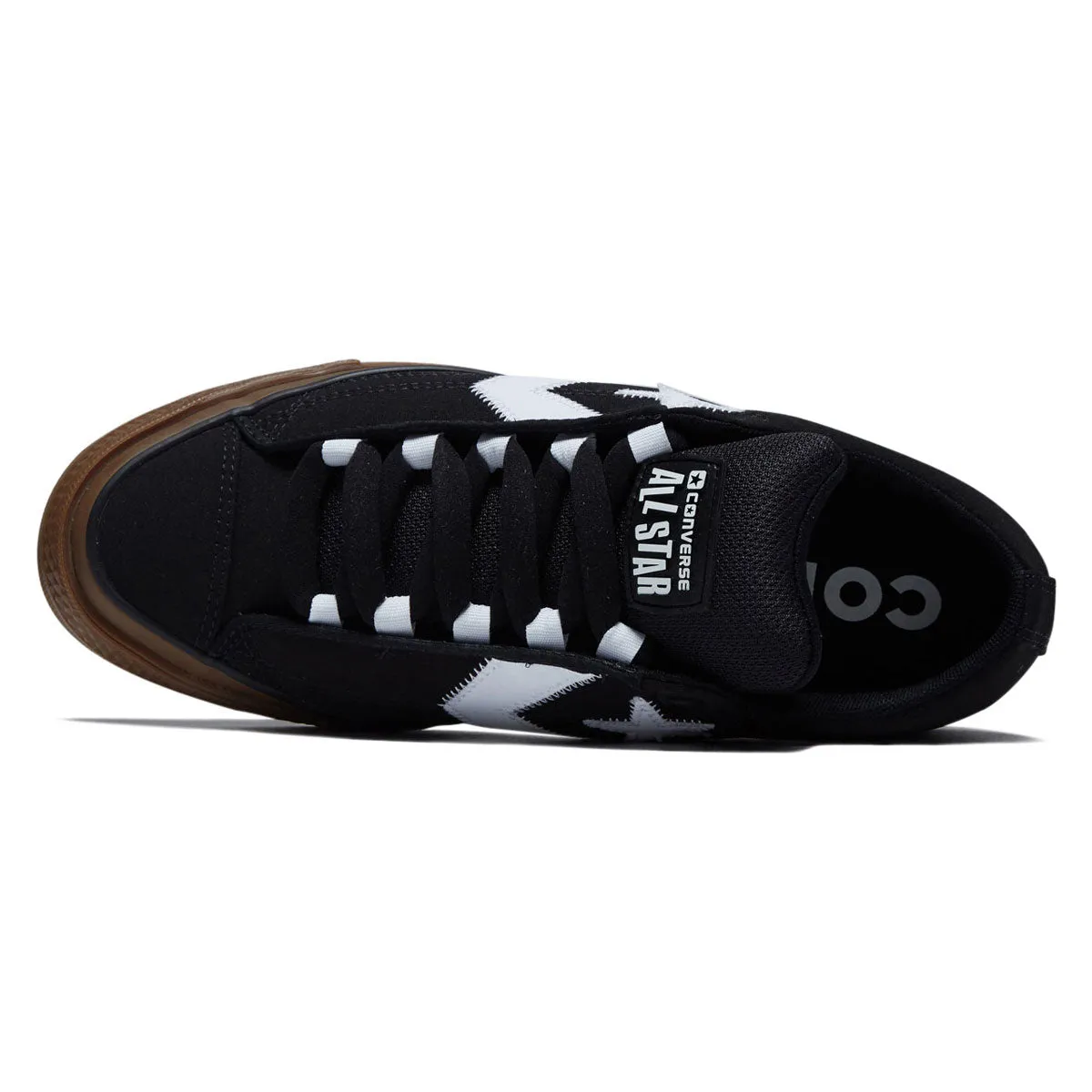 Converse Star Player 76 Puff Shoes - Black/White/Gum Cushioned Footbed