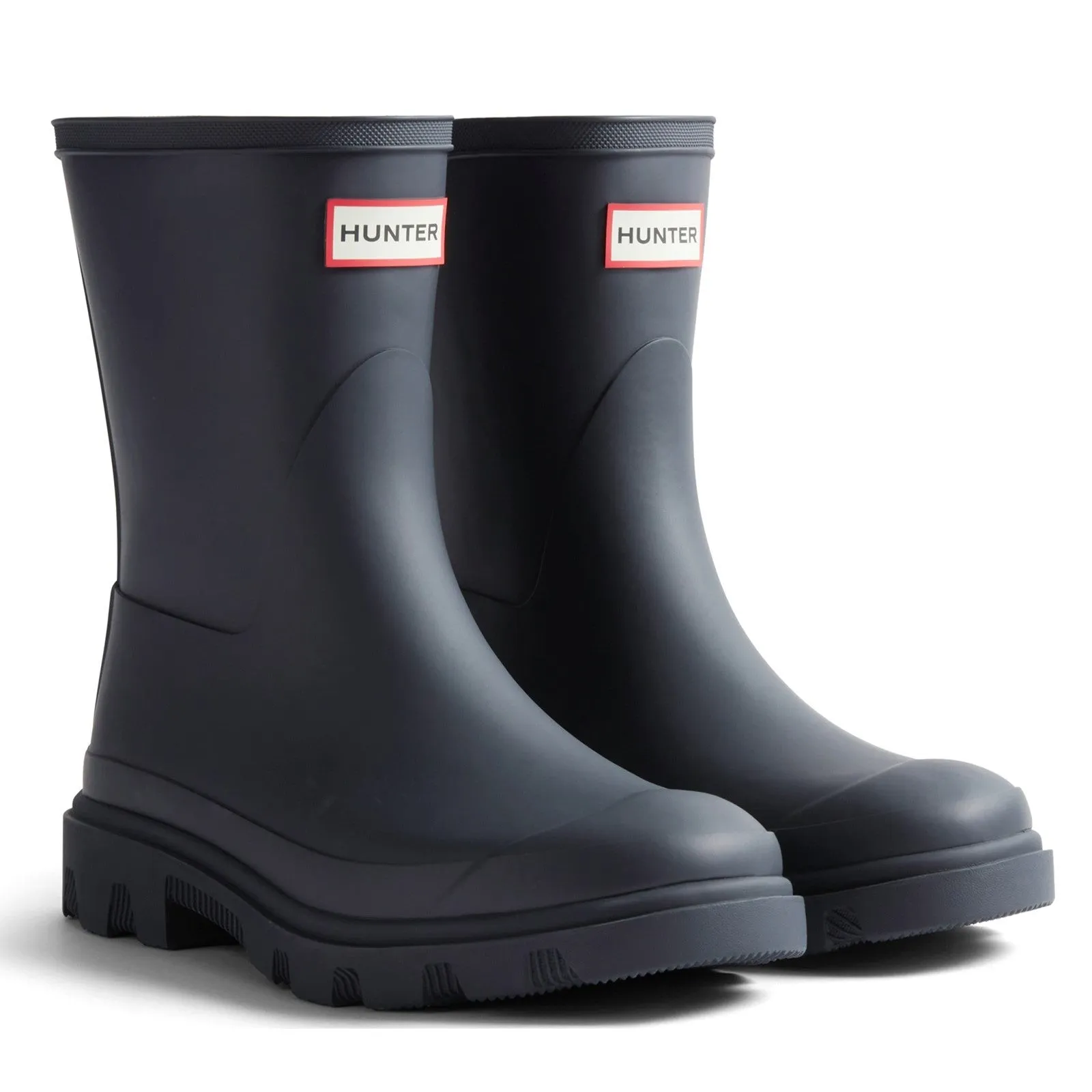 Hunter Womens Downpour Short Boot Hunter Navy Active Protection