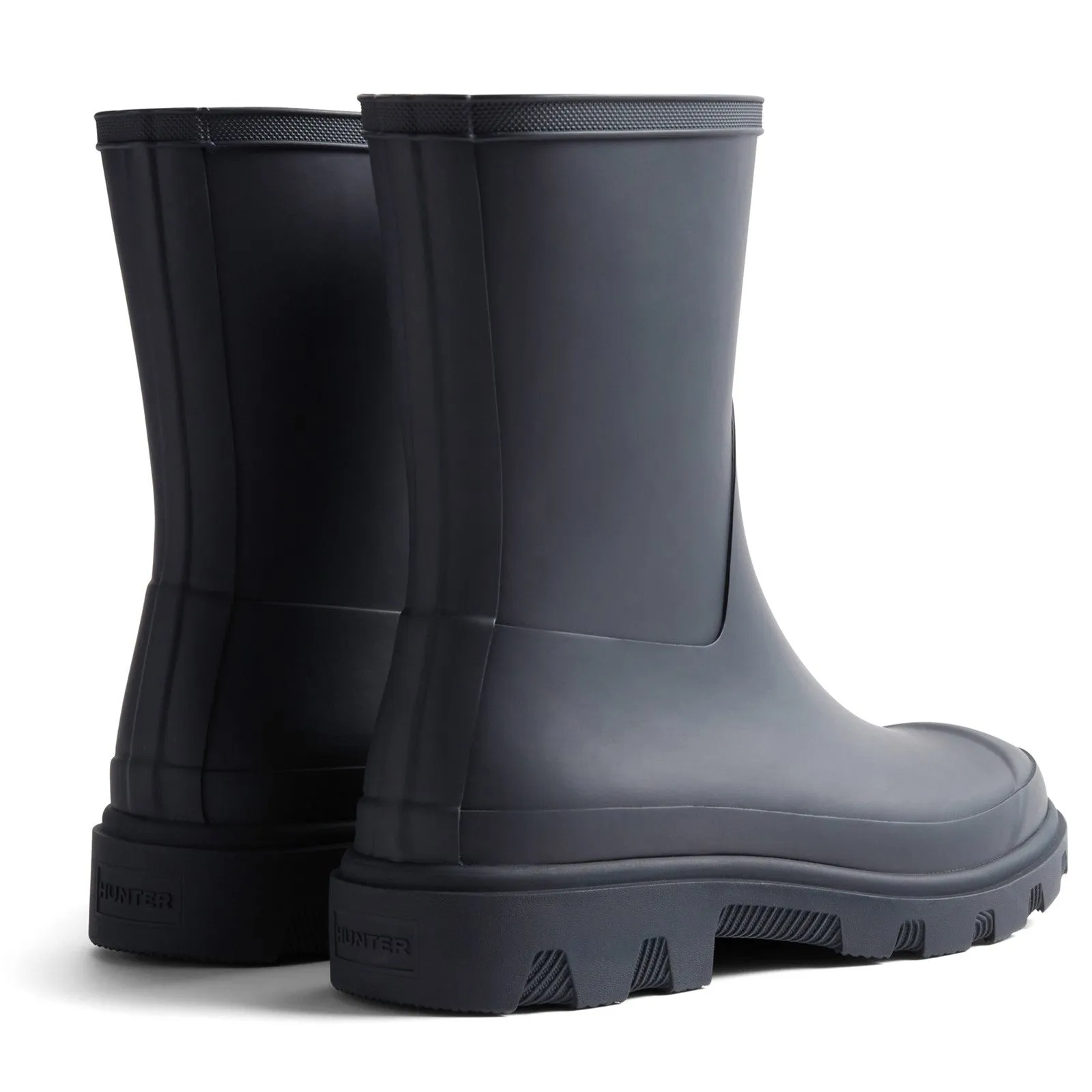 Waterproof Style Utility Comfort Hunter Womens Downpour Short Boot Hunter Navy