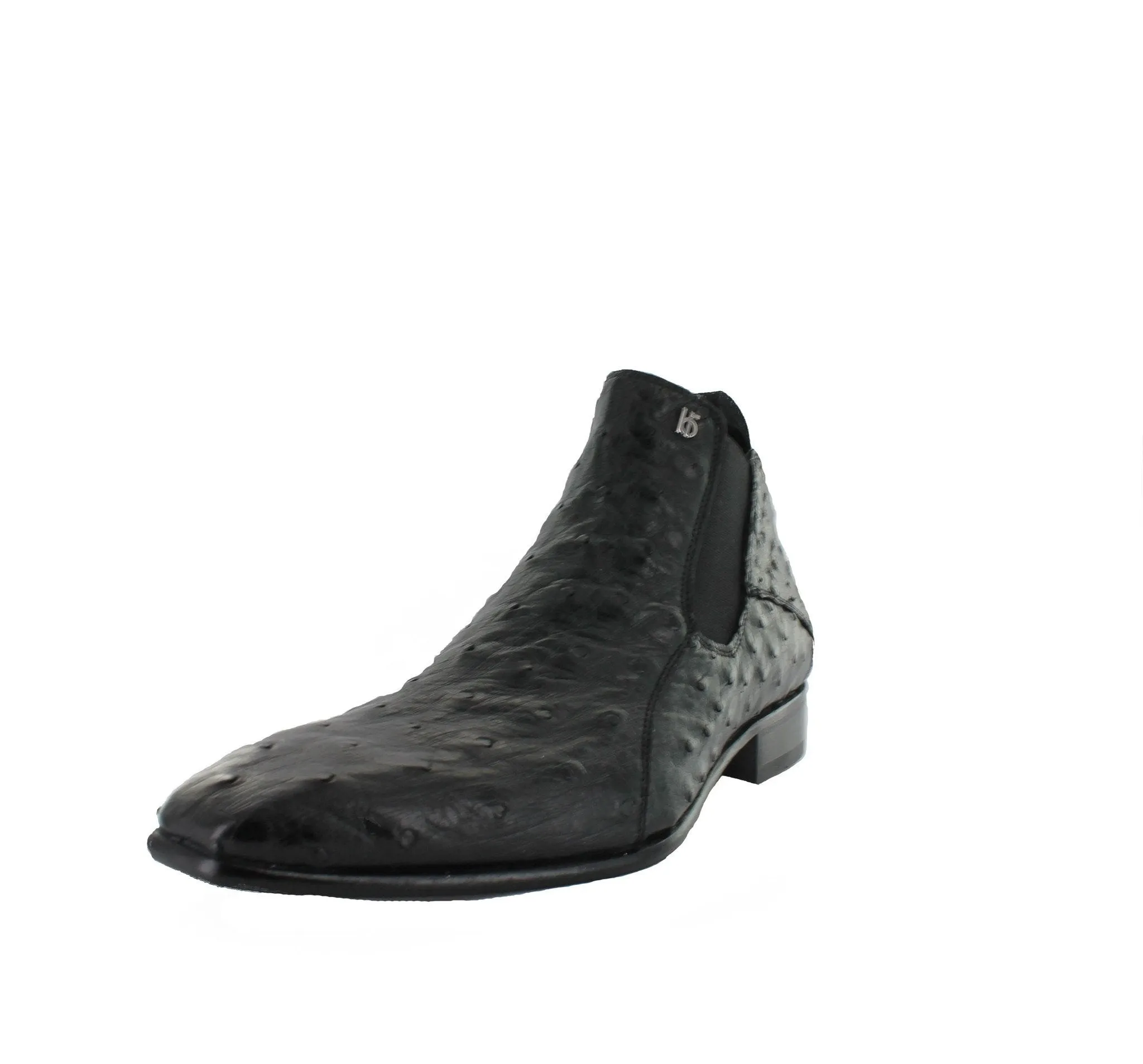 Gallery Visit Urban Boot Essential RU6801 - Black Ostrich Chelsea Boot