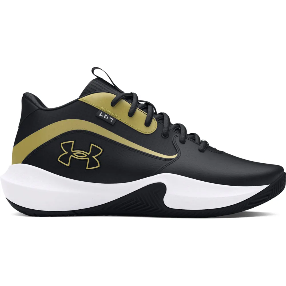 Men's Under Armour Lockdown 7 Basketball Shoes Impact Reduction System Zoned Cushioning