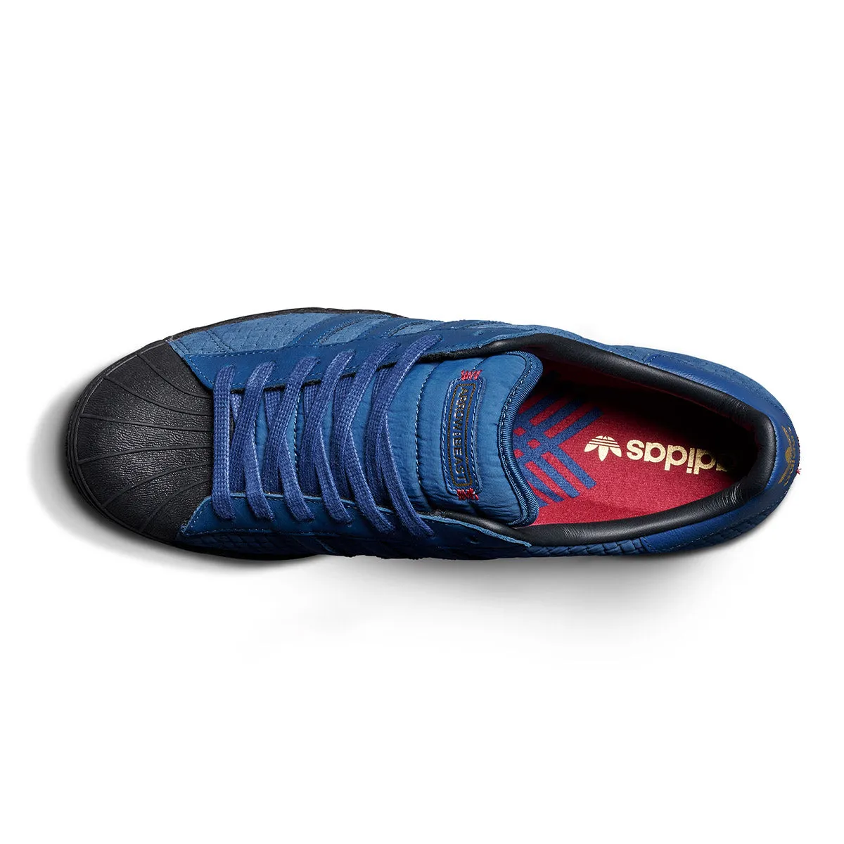 Adidas x Arrow & Beast Superstar ADV Shoes - Night Marine/Core Black Easy to Wear Lightweight Feel