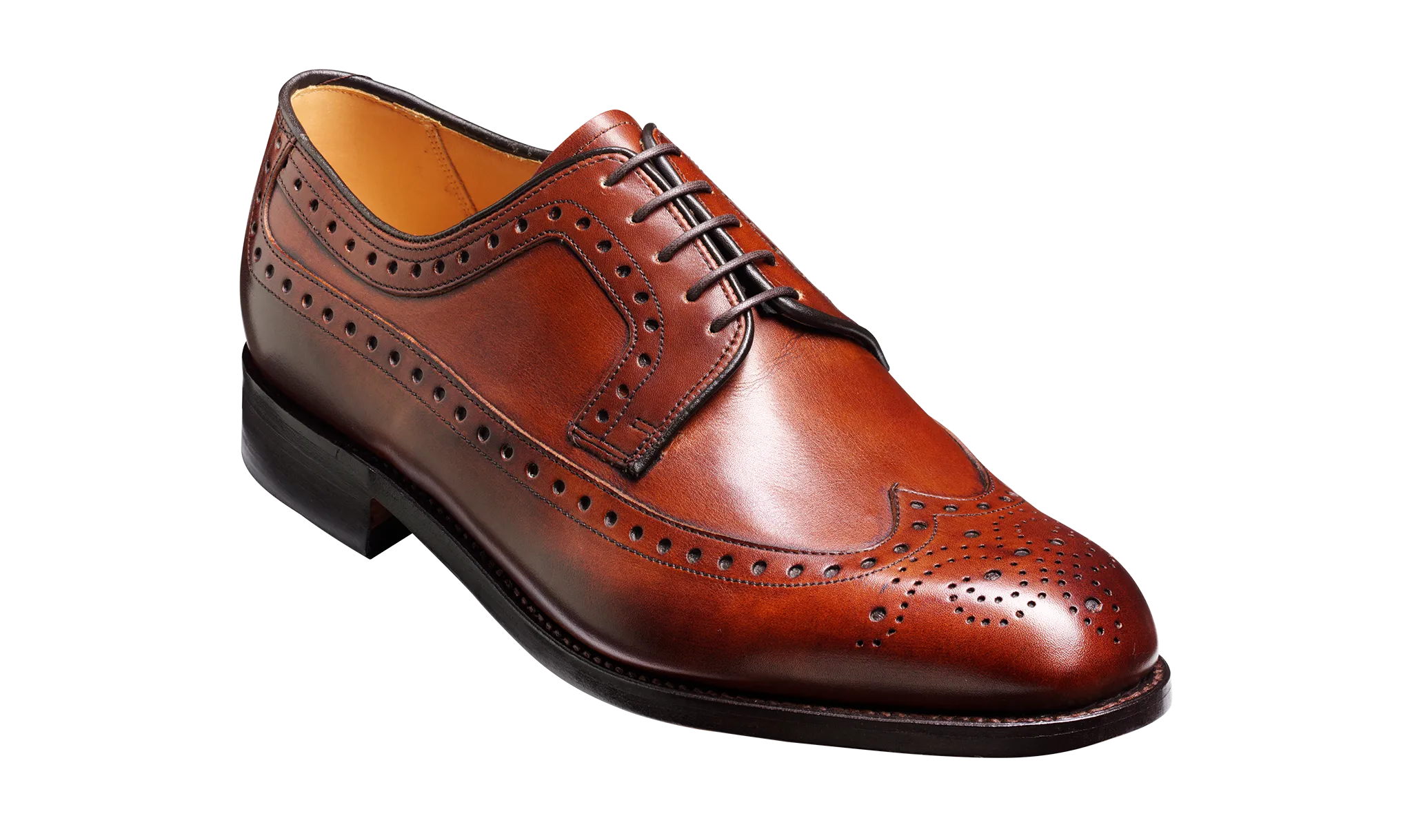 Durable Business Style Crisp Finish Portrush - Walnut Calf