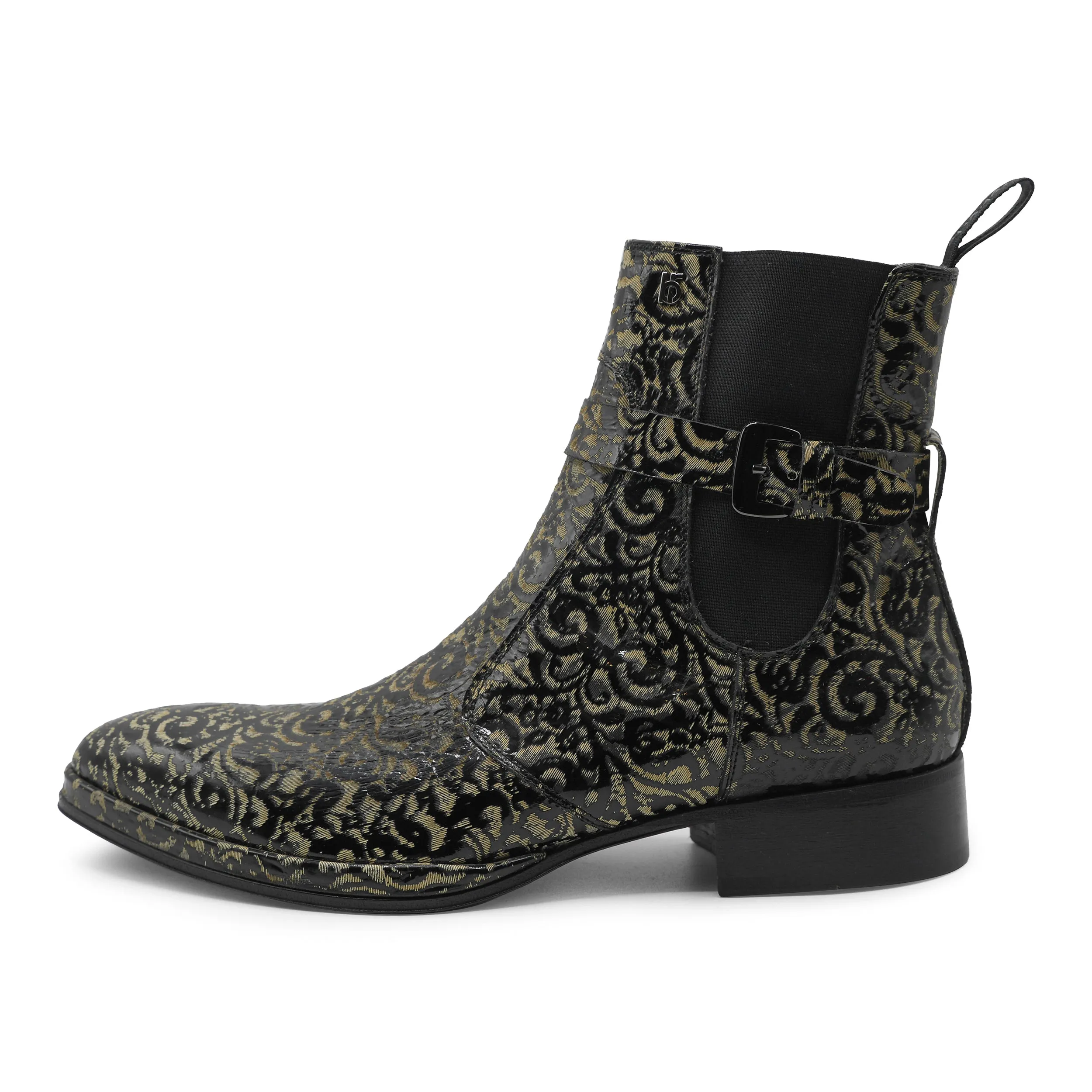 7202 - Rock N Roll Lasered Chelsea Easy Comfort Urban Essential Boots