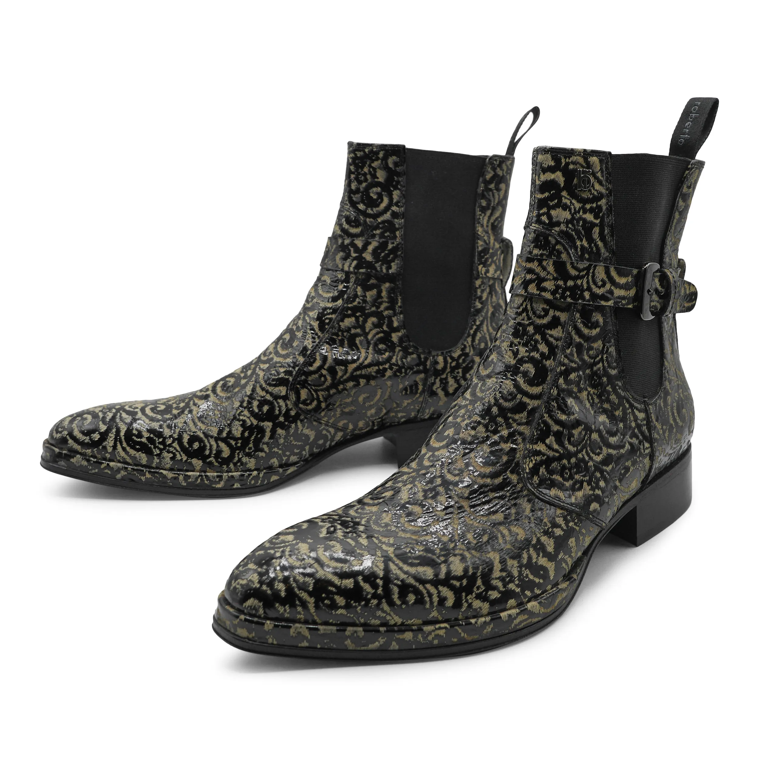 Chic Comfort Fit 7202 - Rock N Roll Lasered Chelsea