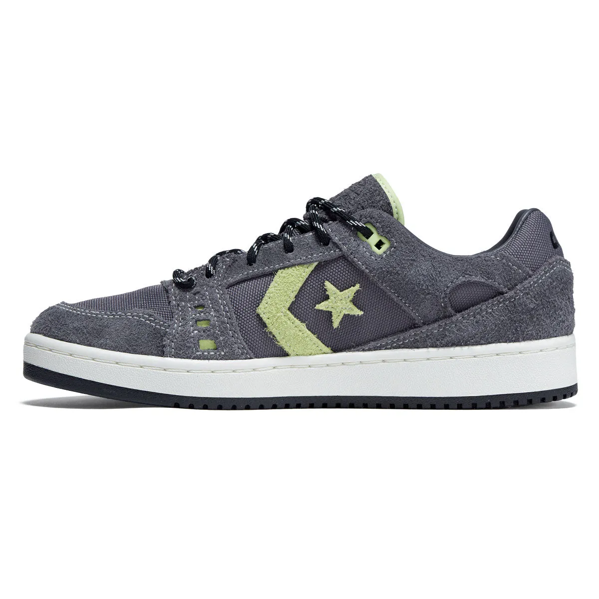 Skater Friendly Converse AS-1 Pro Ox Shoes - Plum Cove/Black/Citron This