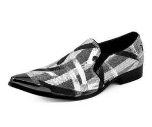 Nelson Black Slip On Shoes