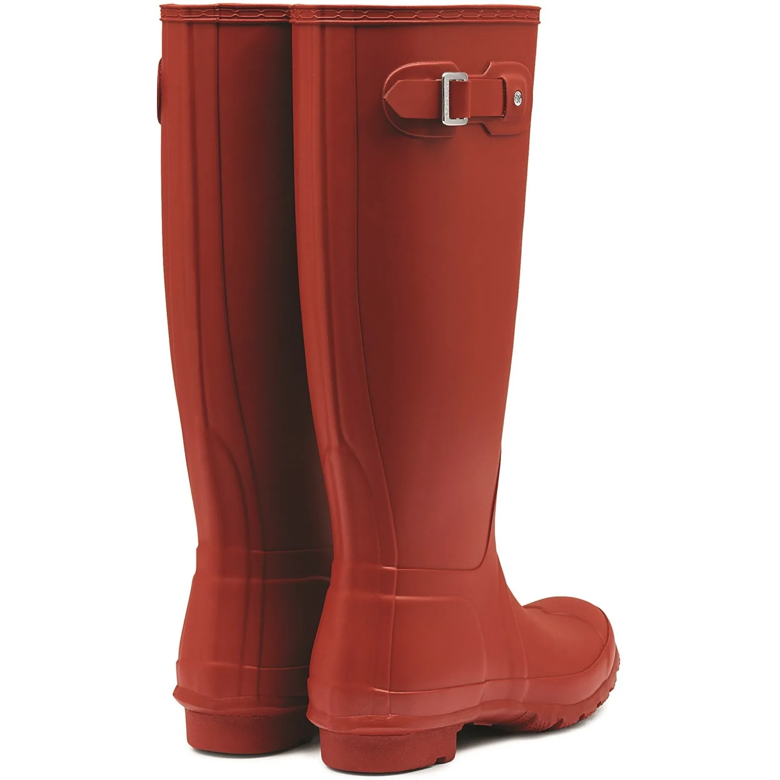 Quick Foot Protection Hunter Womens Original Tall Wellington Boots Military Red