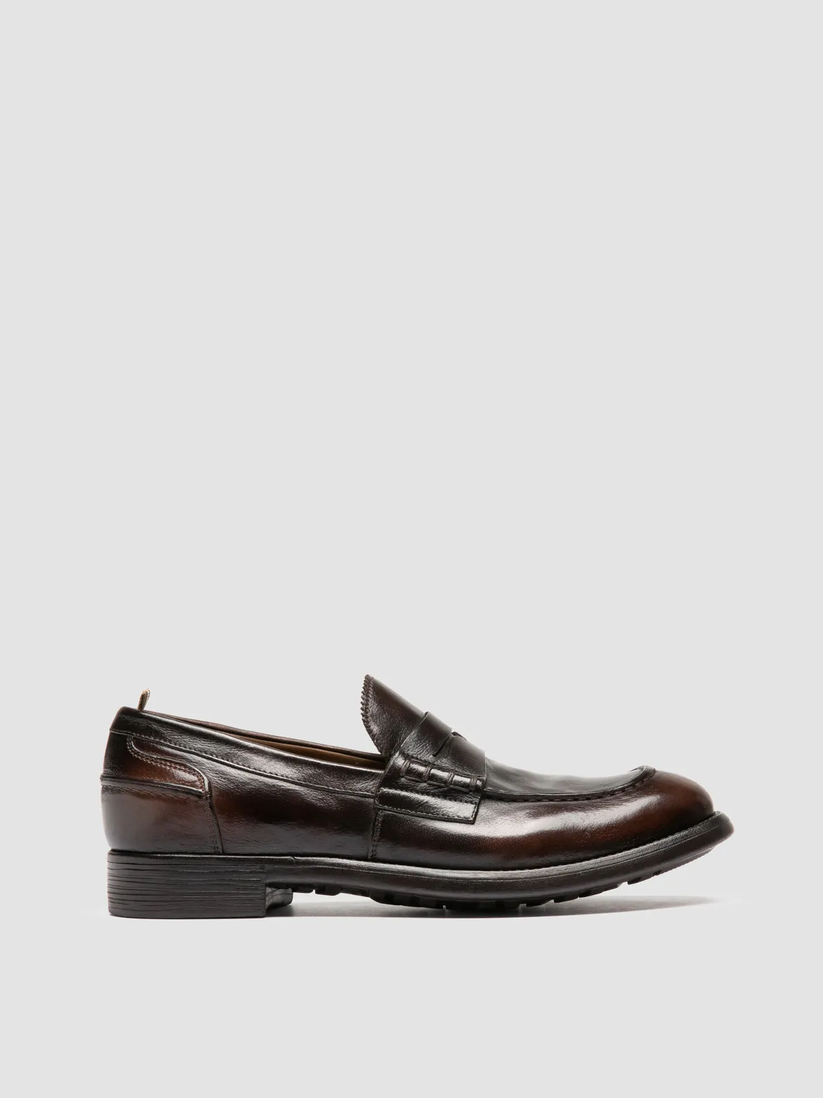 Flex Sprint CHRONICLE 056 - Brown Leather Penny Loafer