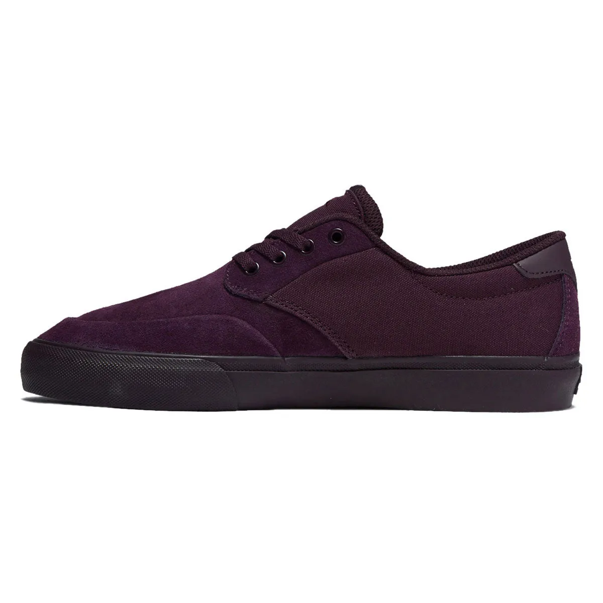 Lakai Riley 3 Shoes - Black Cherry Suede Responsive Cushion