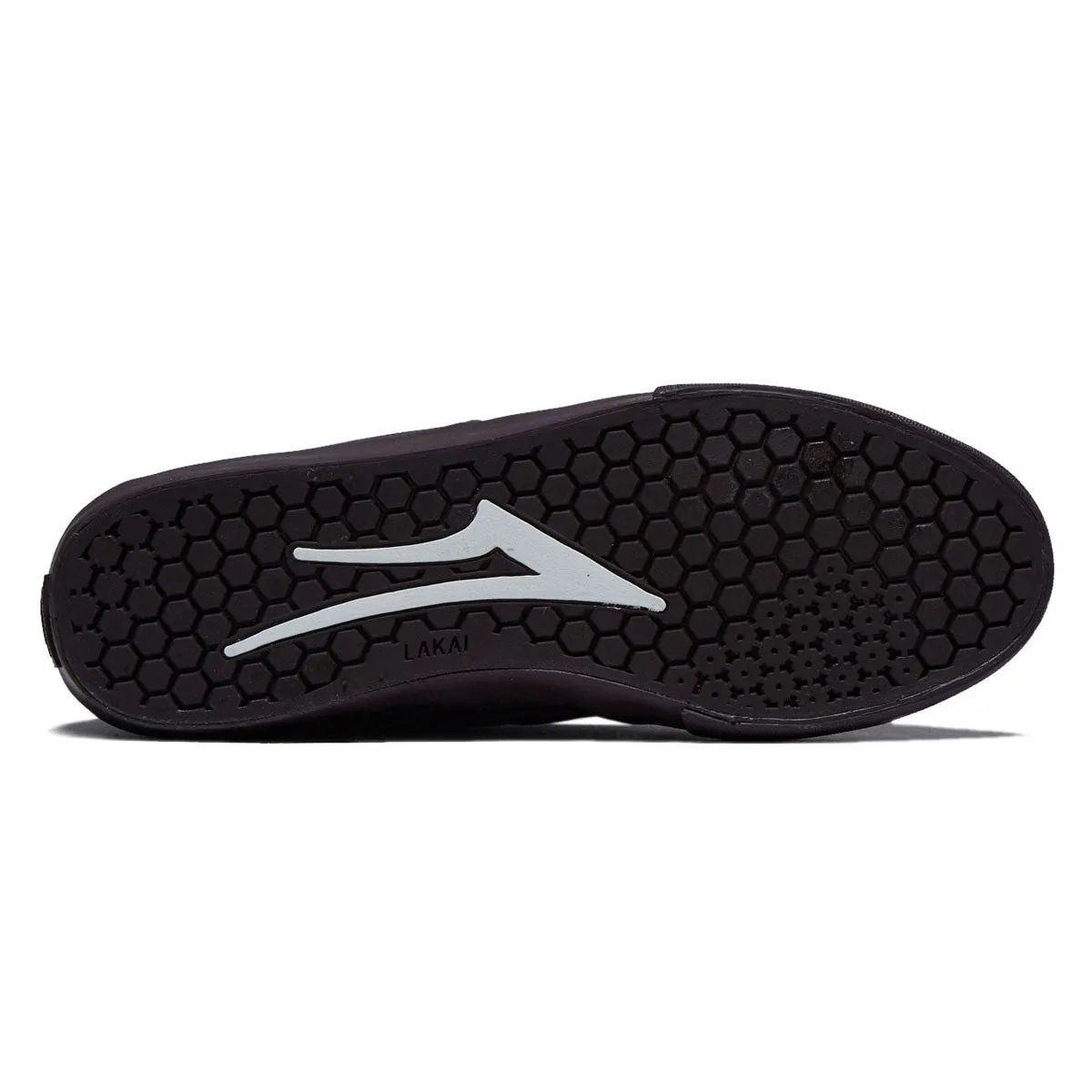 Lakai Riley 3 Shoes - Black Cherry Suede Leather Material
