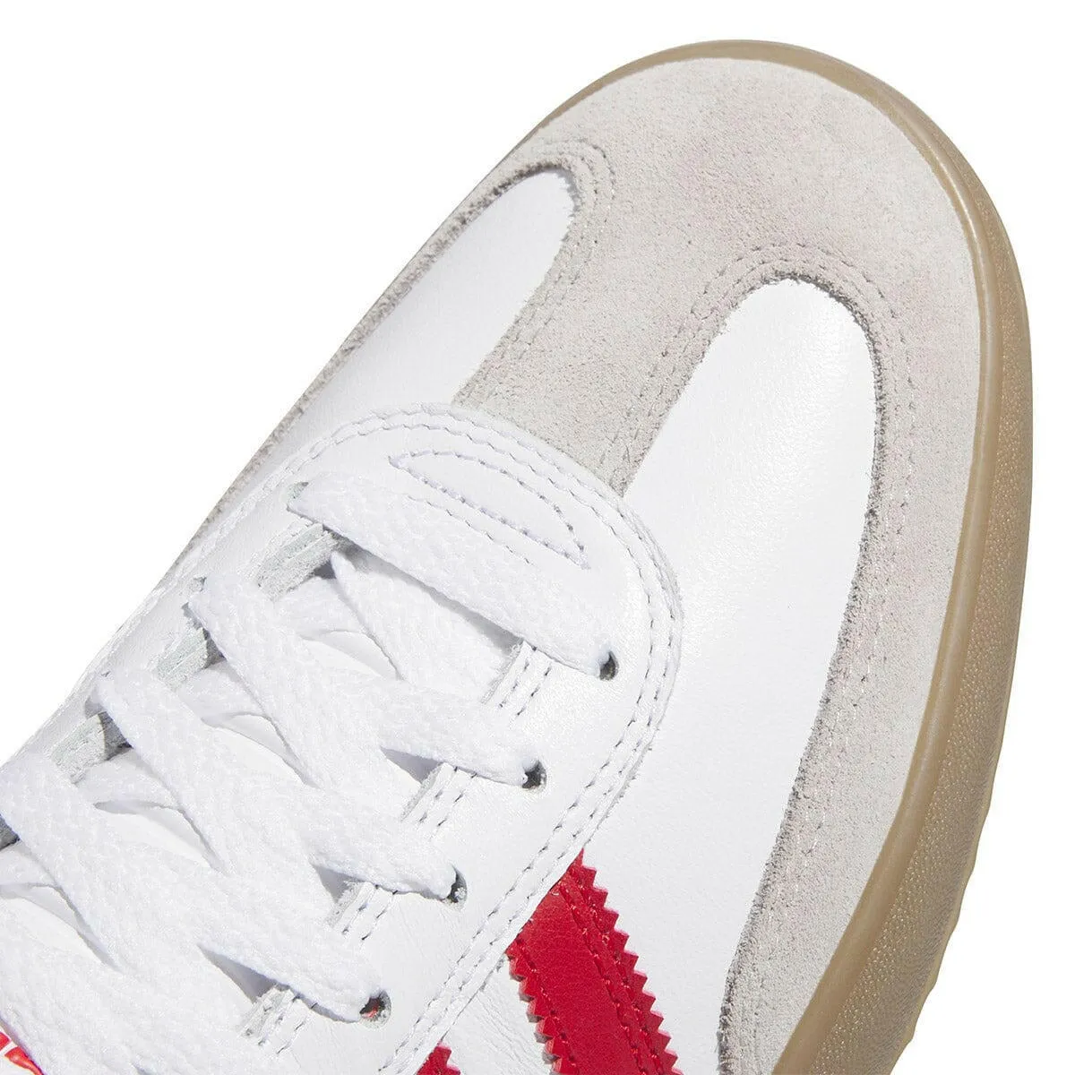 Impact Resistance Adidas - Puig Samba Shoes White/Red/Gum