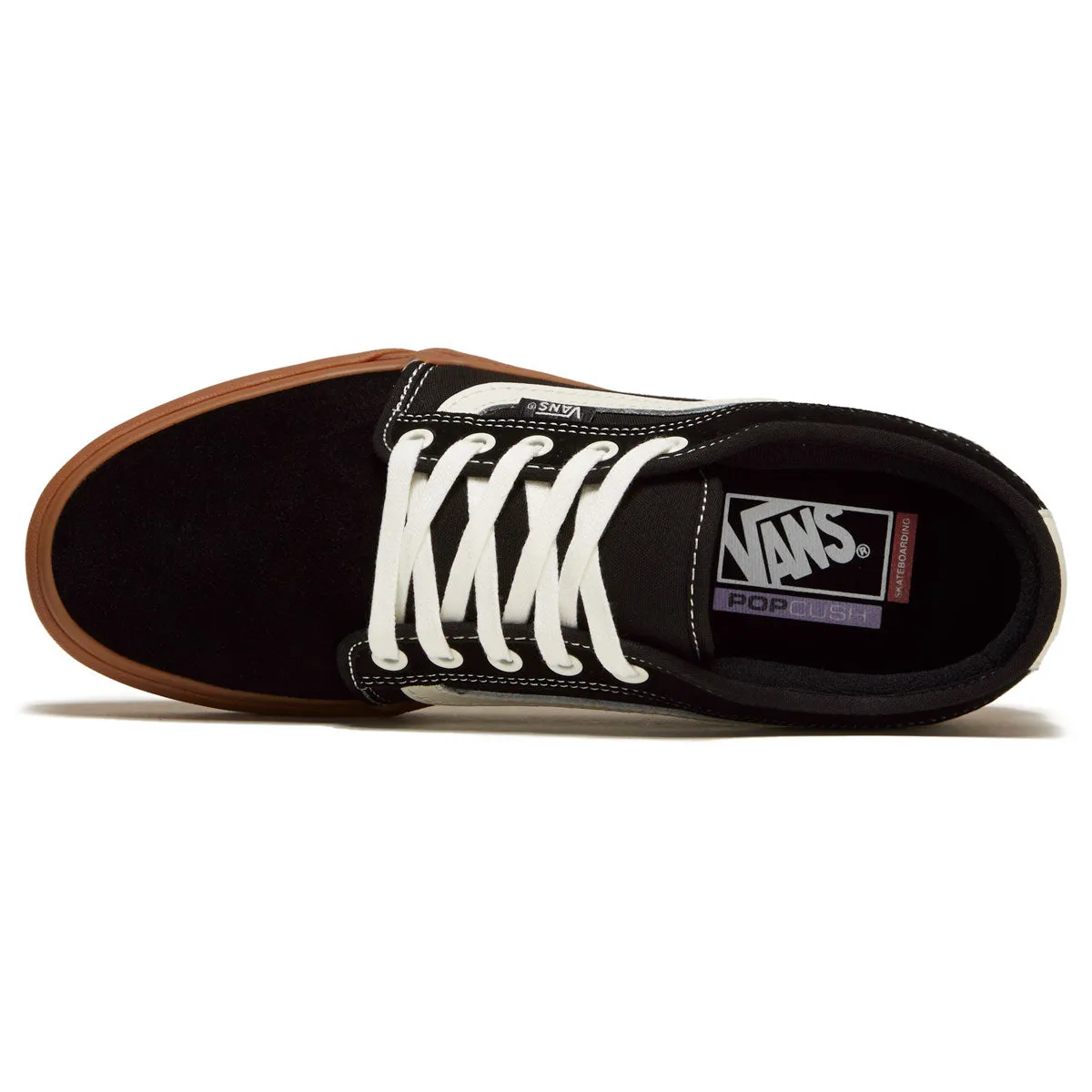 Vans Chukka Low Sidestripe Shoes - Black/Gum Urban Control Quick Flex Ride
