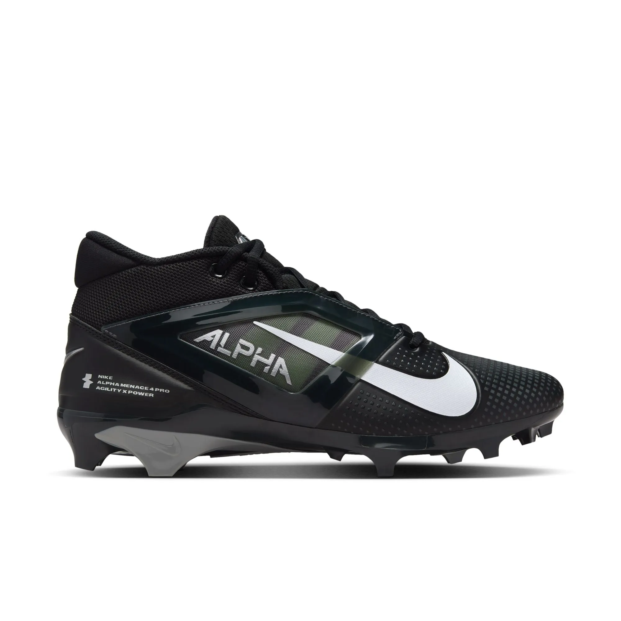 Elite performance Agile Control Men's Nike Alpha Menace 4 Pro Football Cleats