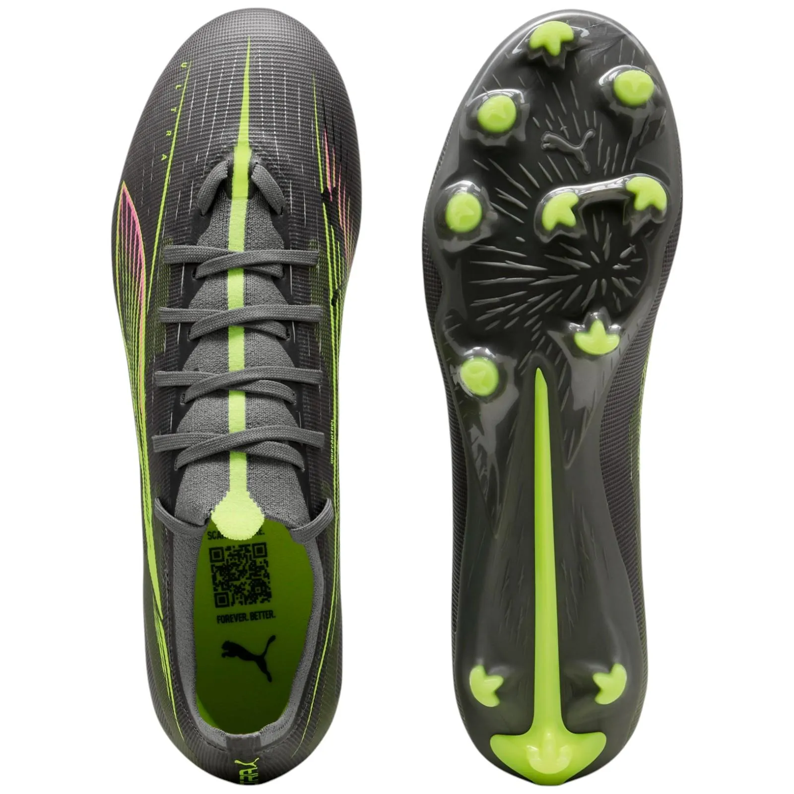 Puma Ultra 5 Match Mens Firm/Artificial Ground Football Boots Friendly Game Wind Support