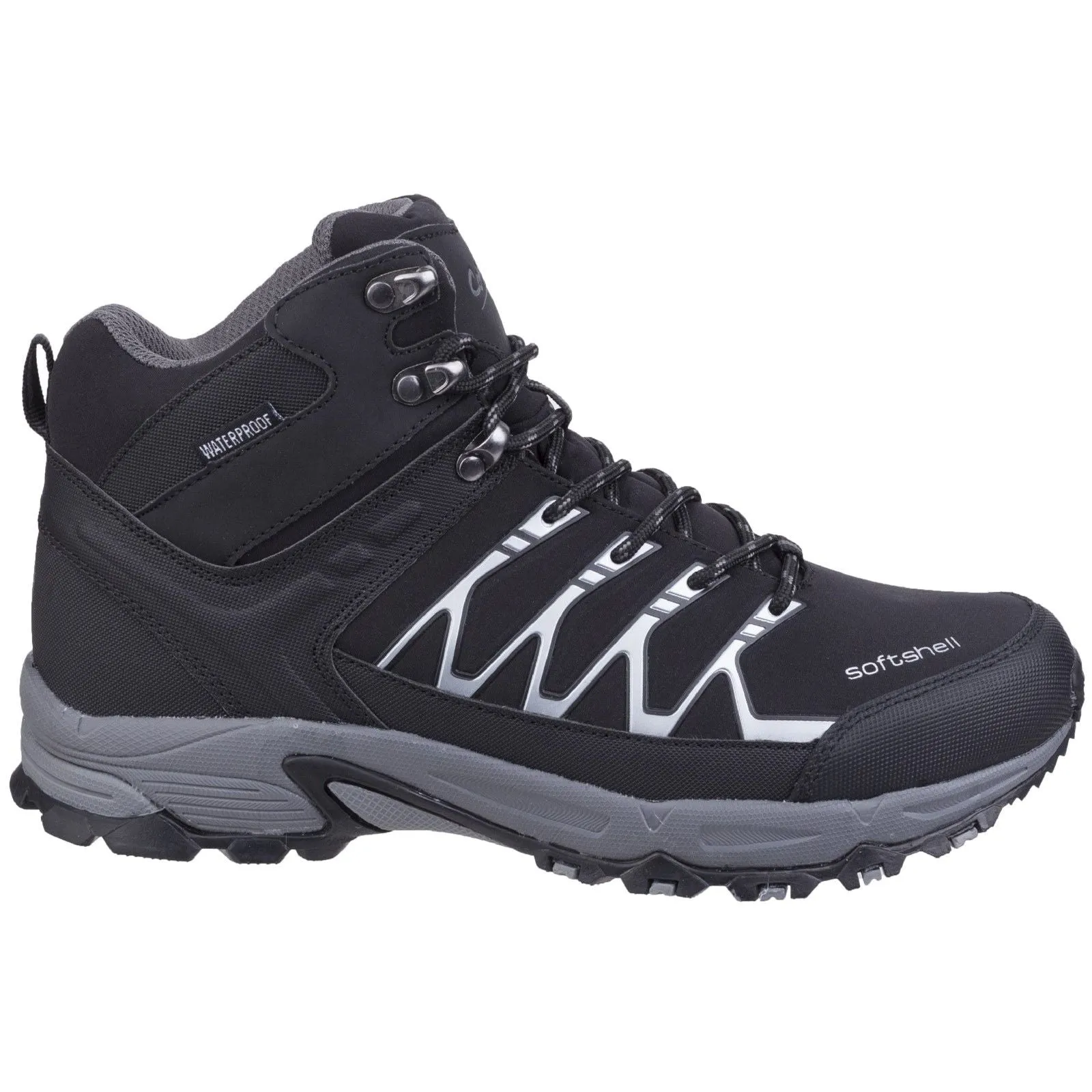 Trail Ready Cotswold Mens Abbeydale Mid Hiker Black/Grey