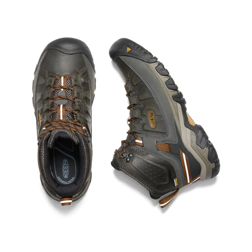 Men's Targhee III Waterproof Mid  |  Black Olive/Golden Brown Power Step