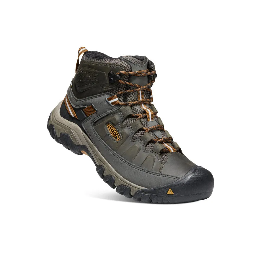 Cold Proof Men's Targhee III Waterproof Mid  |  Black Olive/Golden Brown