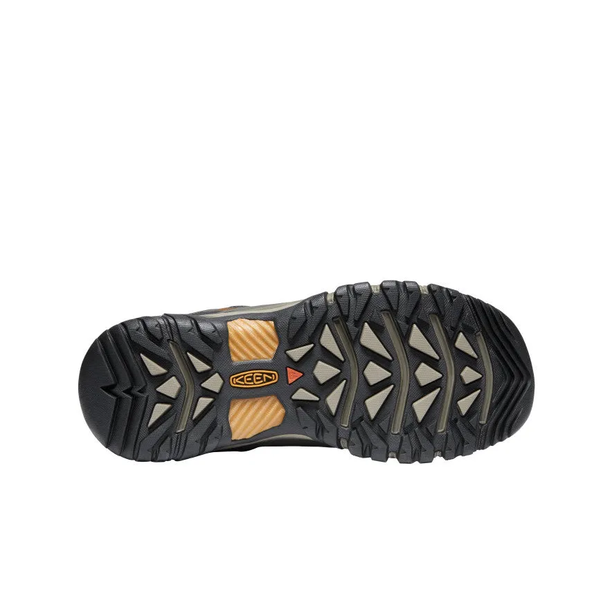 Trekking Path Men's Targhee III Waterproof Mid  |  Black Olive/Golden Brown