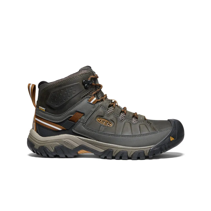 Trail Utility Men's Targhee III Waterproof Mid  |  Black Olive/Golden Brown