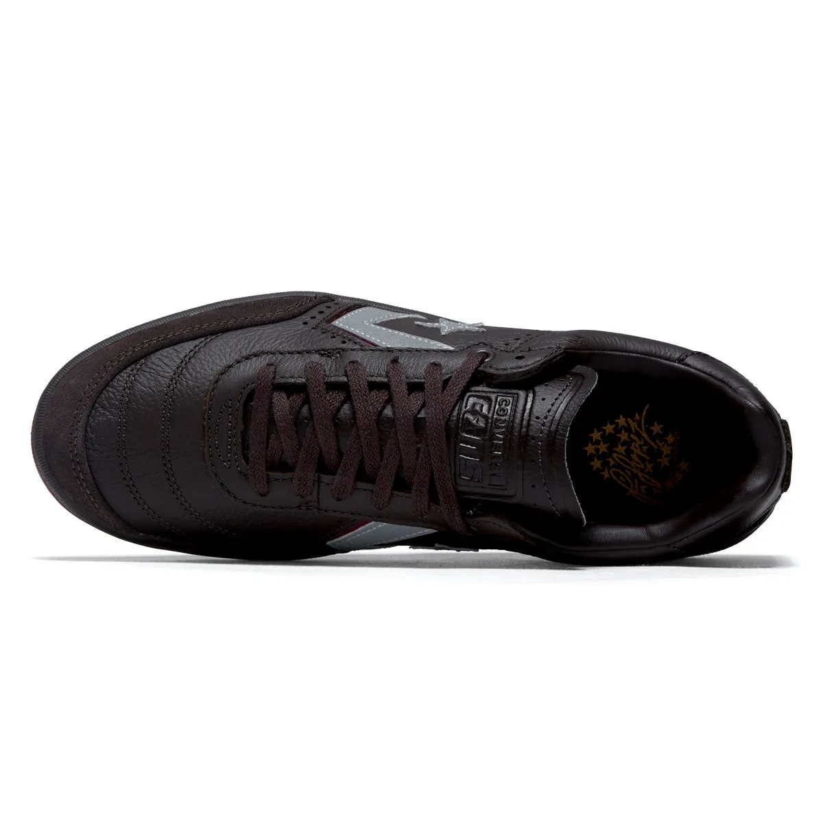 Street Style Converse Louie Lopez Pro 2 Shoes - Coffee Nut/Acai/Silver