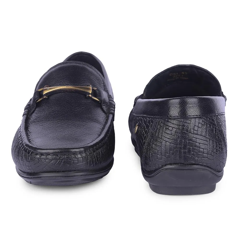 Healers By Liberty Mens OSL-49 Black Formal Loafers Clean Lane