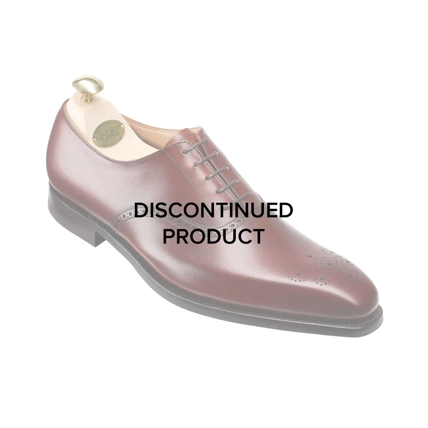 Edgware Chestnut Burnished Calf Chic Leather Look Smart Fit Shoes