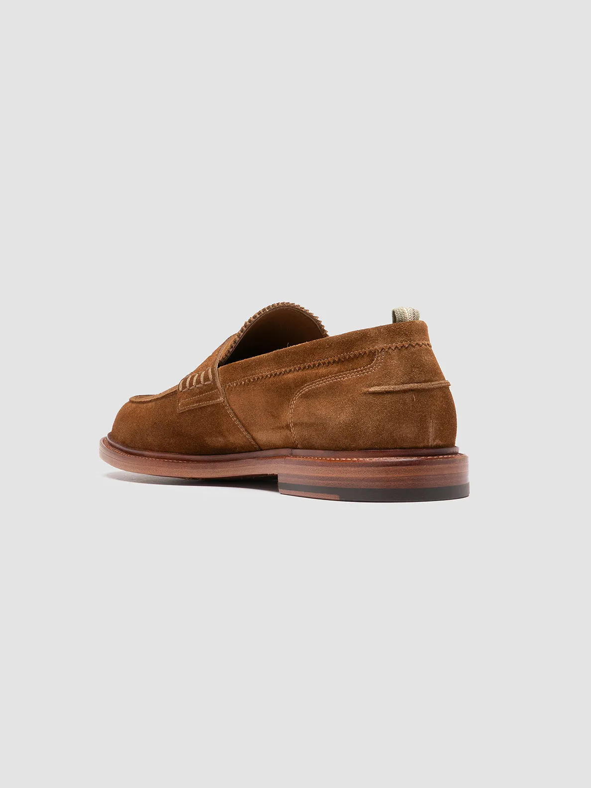 SAX 001 - Brown Suede Penny Loafers Summer Wear
