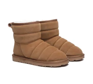 Mountain Adventure Boots EVERAU? UGG Boots Sheepskin Wool Mini Puffer