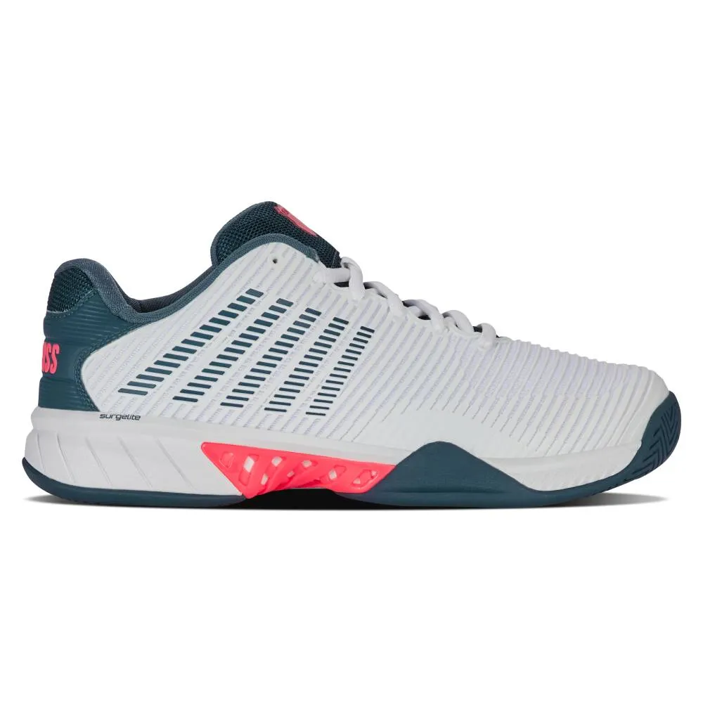 No Slip K-Swiss Hypercourt Express 2 Men's Tennis shoe (White/Stargazer)