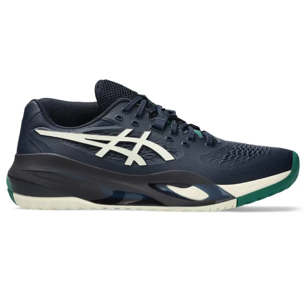 Asics Gel Resolution X Men's Tennis Shoe (Midnight/Cream) Stylish