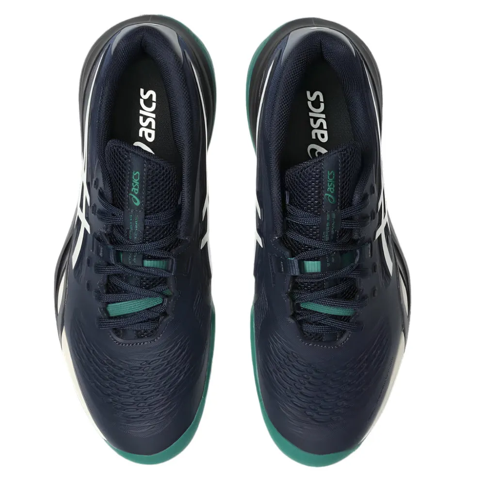 Asics Gel Resolution X Men's Tennis Shoe (Midnight/Cream) Modern Design Street Fit