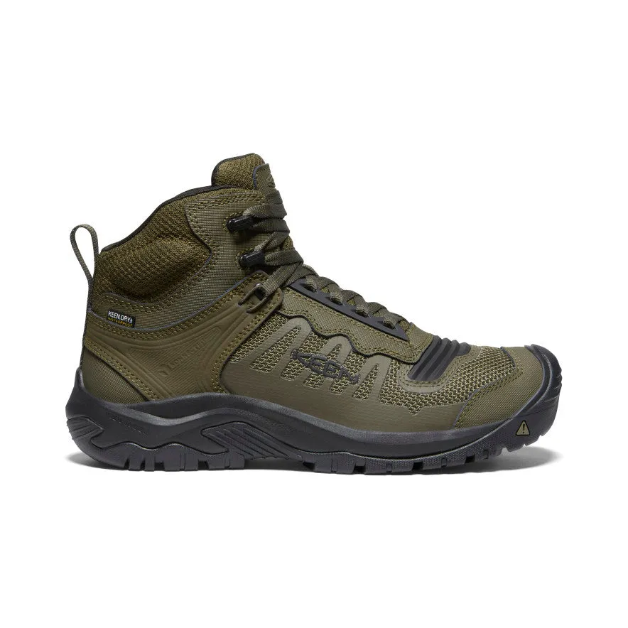 Men's Reno Waterproof Mid (Soft Toe)  |  Dark Olive/Black Recovery Multi-Use Footwear