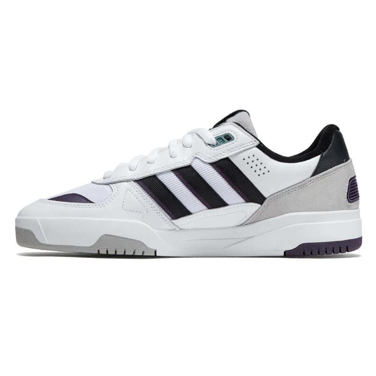Comfort Lining Heavy Duty Adidas Tekkira Cup Shoes - Ftwr White/Core Black/Aura Plum