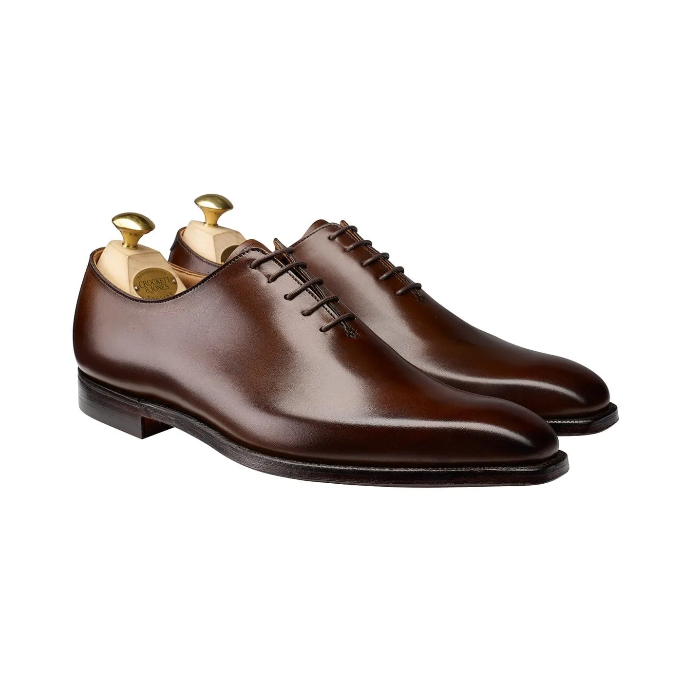 Office Wear Shoes Alex Dark Brown Burnished Calf