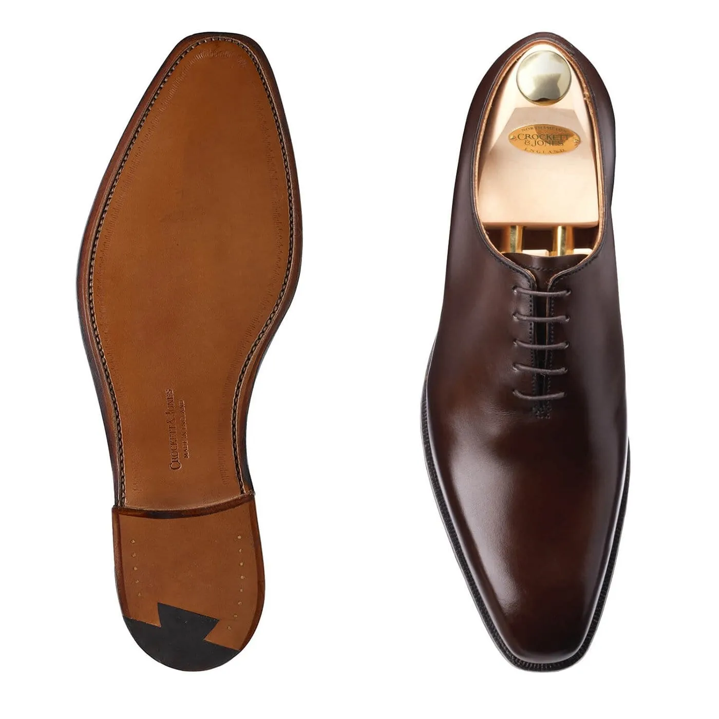 Anti Odor Smart Step Alex Dark Brown Burnished Calf
