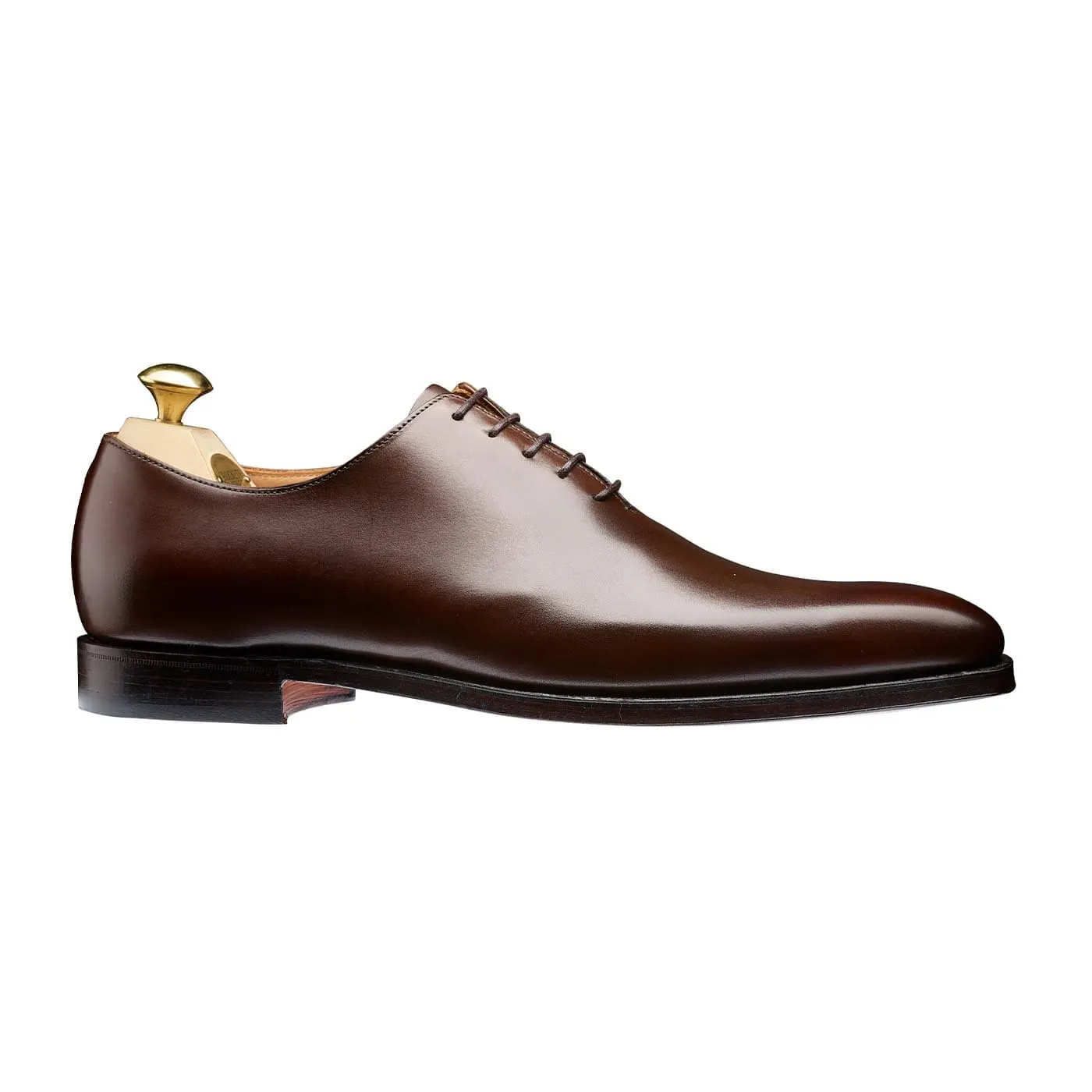 Modern Design Travel Ready Shoes Alex Dark Brown Burnished Calf