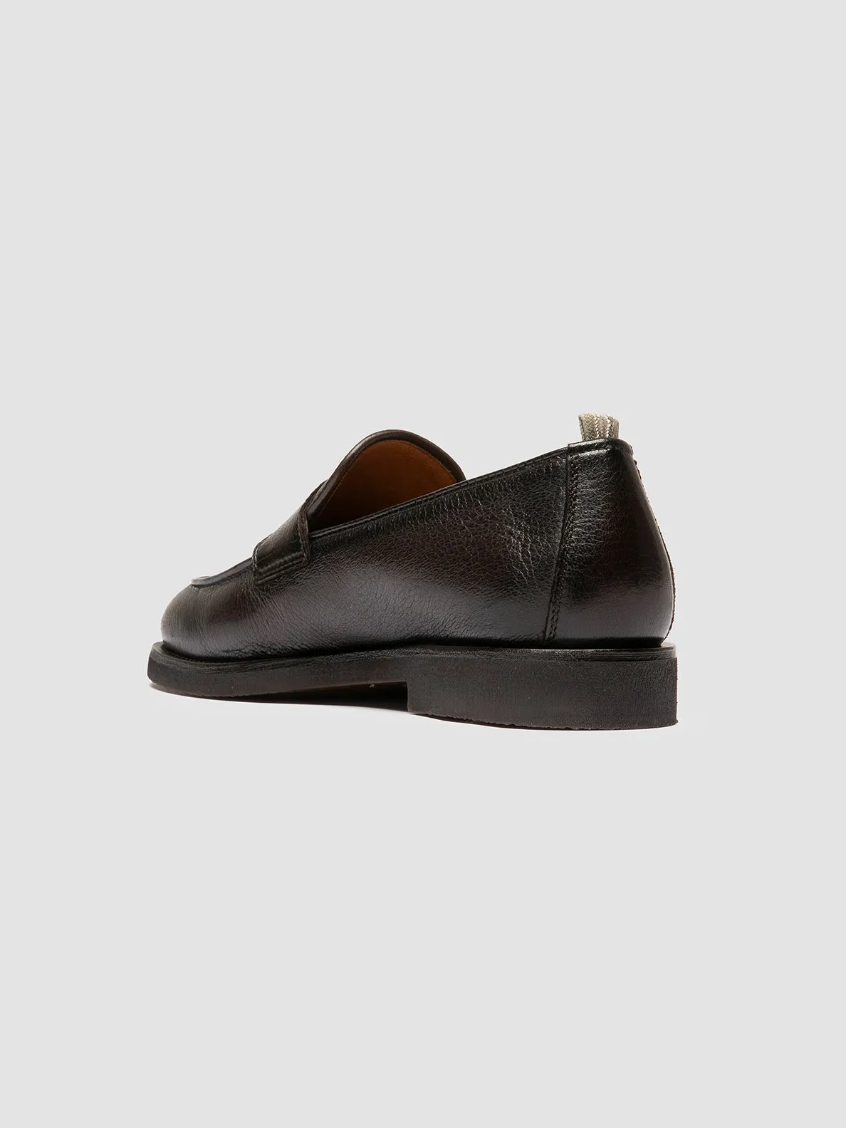 OPERA FLEXI 101 - Brown Leather Penny Loafers Shock Guard