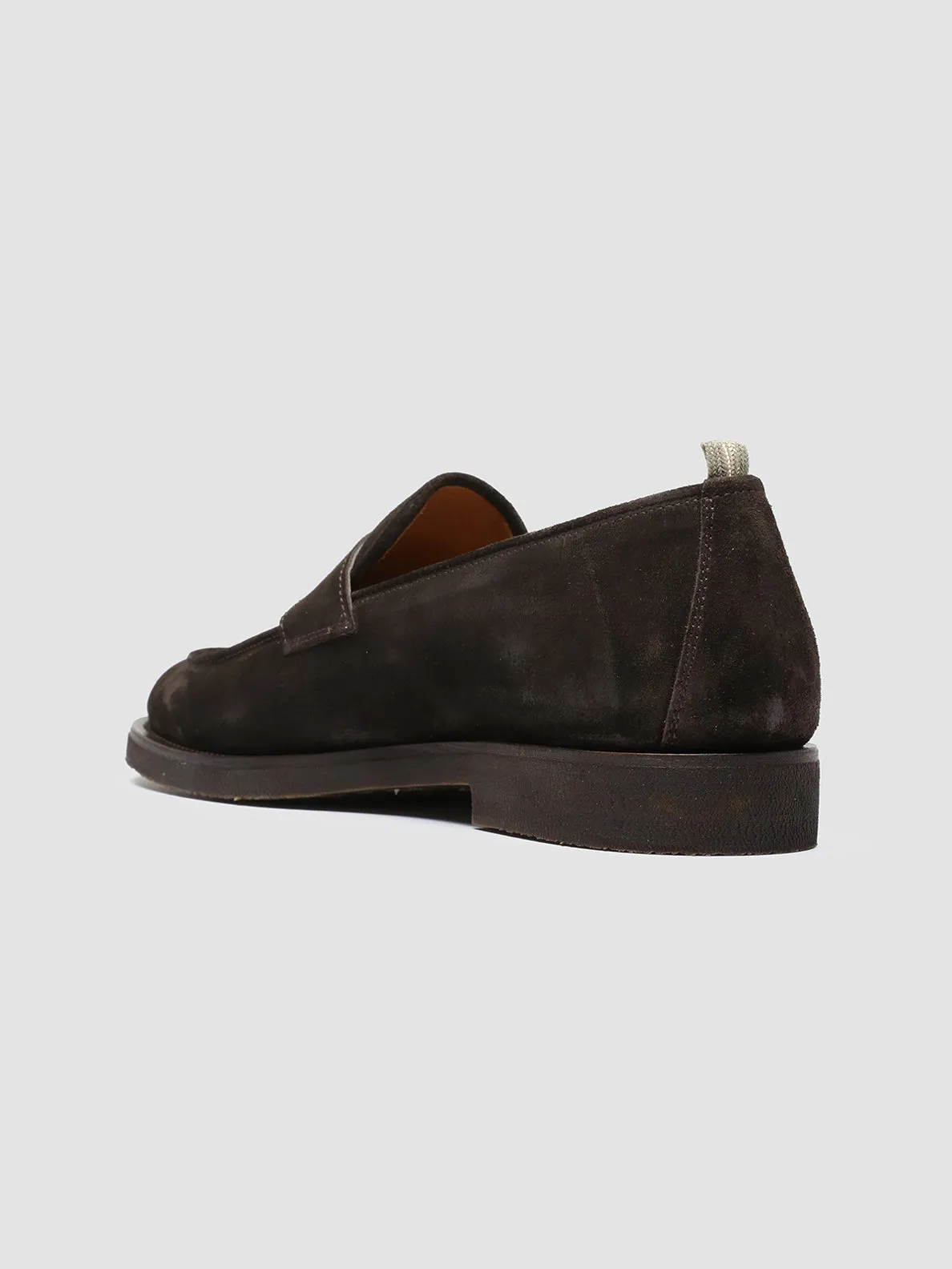 Supportive Fit German Engineering OPERA FLEXI 101 - Brown Suede Penny Loafers