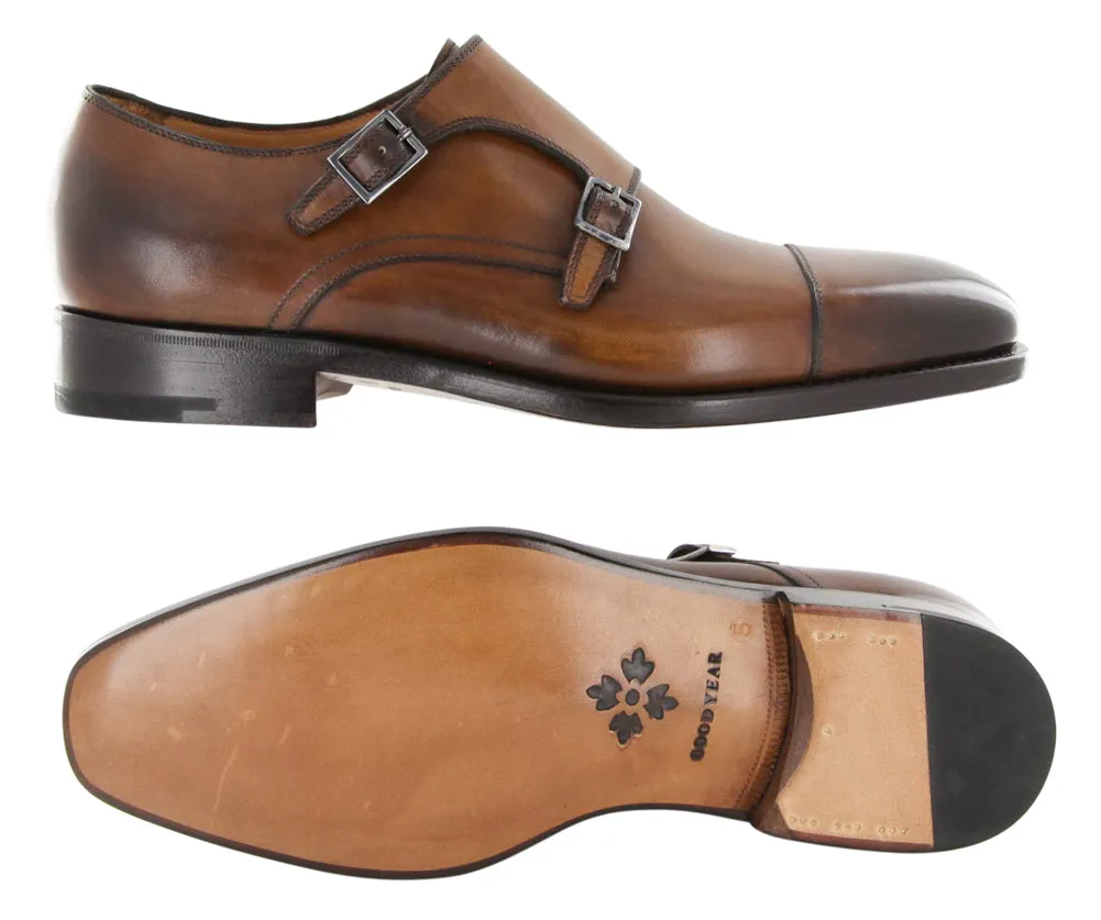 Center Shade Flexible Sole Fiori Di Lusso Caramel Brown Shoes