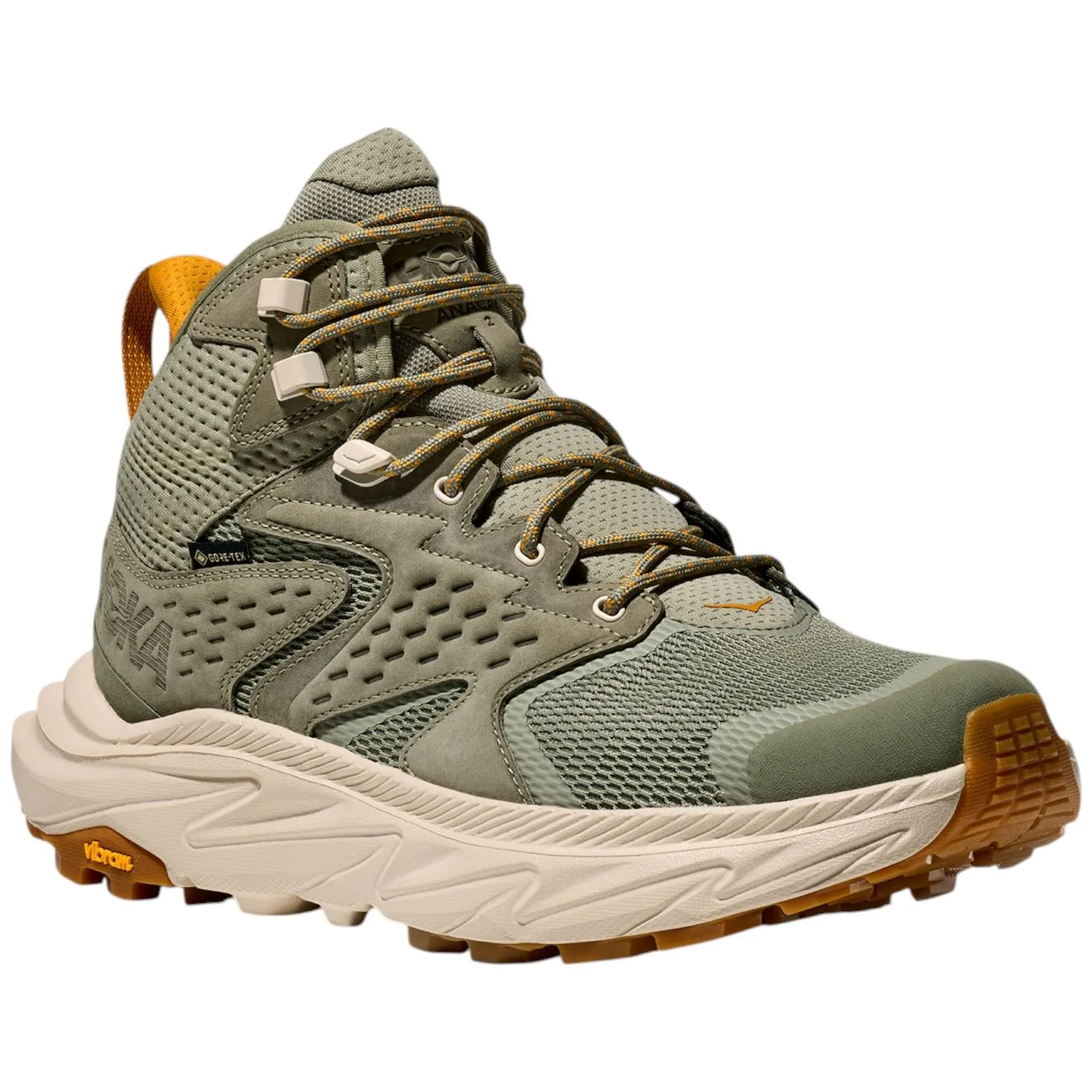 HOKA Anacapa 2 Mid Gore-Tex 2 Mens Hiking Shoes Easy Cushion Trail Performance Fit