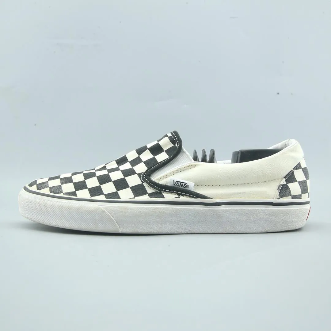 VANS CLASSIC  CHECKERBOARD Quick Relaxation Easy Slip On
