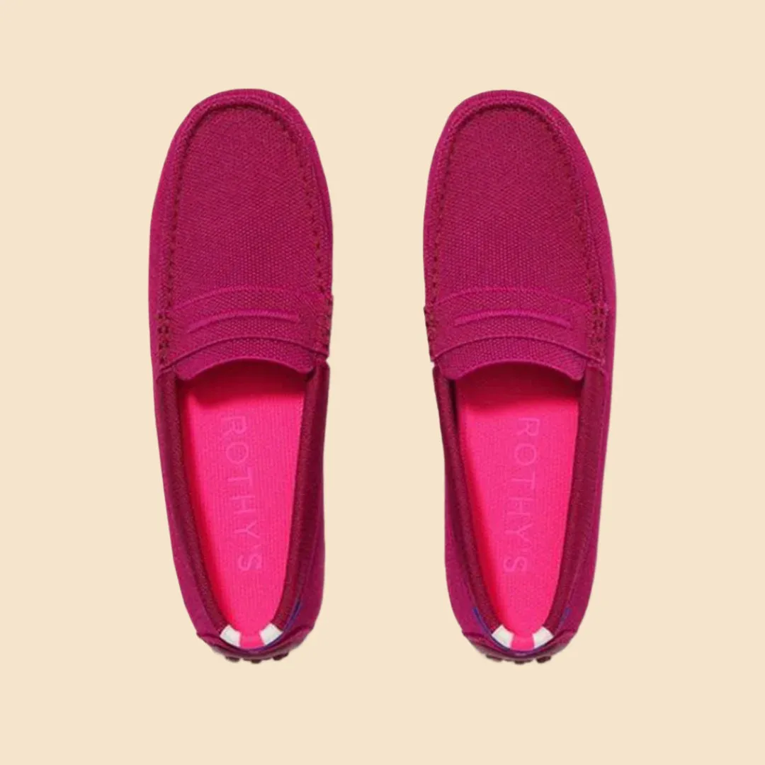 Rothy -  Women - The Driver Loafers - Pink Everyday Shoes