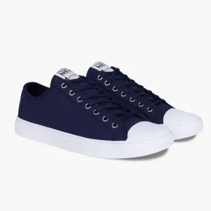 Canvas All Matching Men's Classic Low Top | Navy x White
