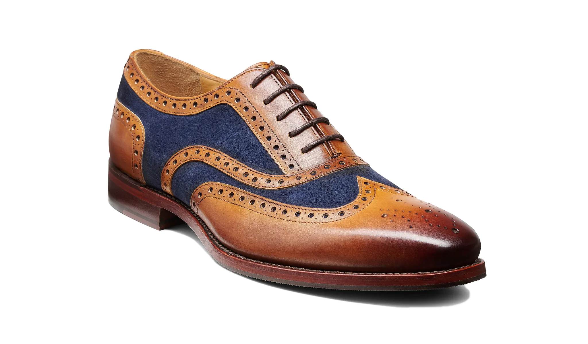 Best Seller Keiran - Cedar Calf Navy Suede