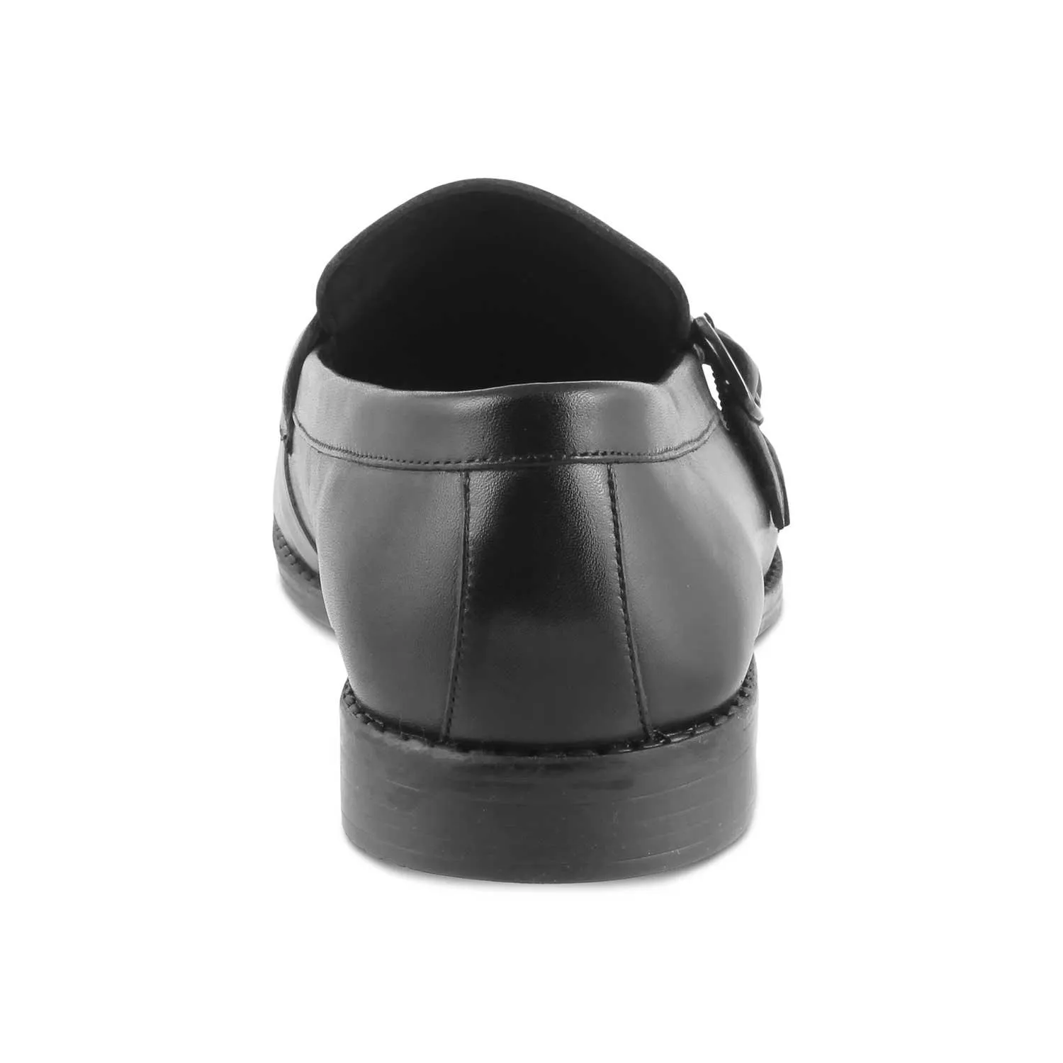 The Bondy Black Men's Double Monk Shoes Tresmode High Quality Material
