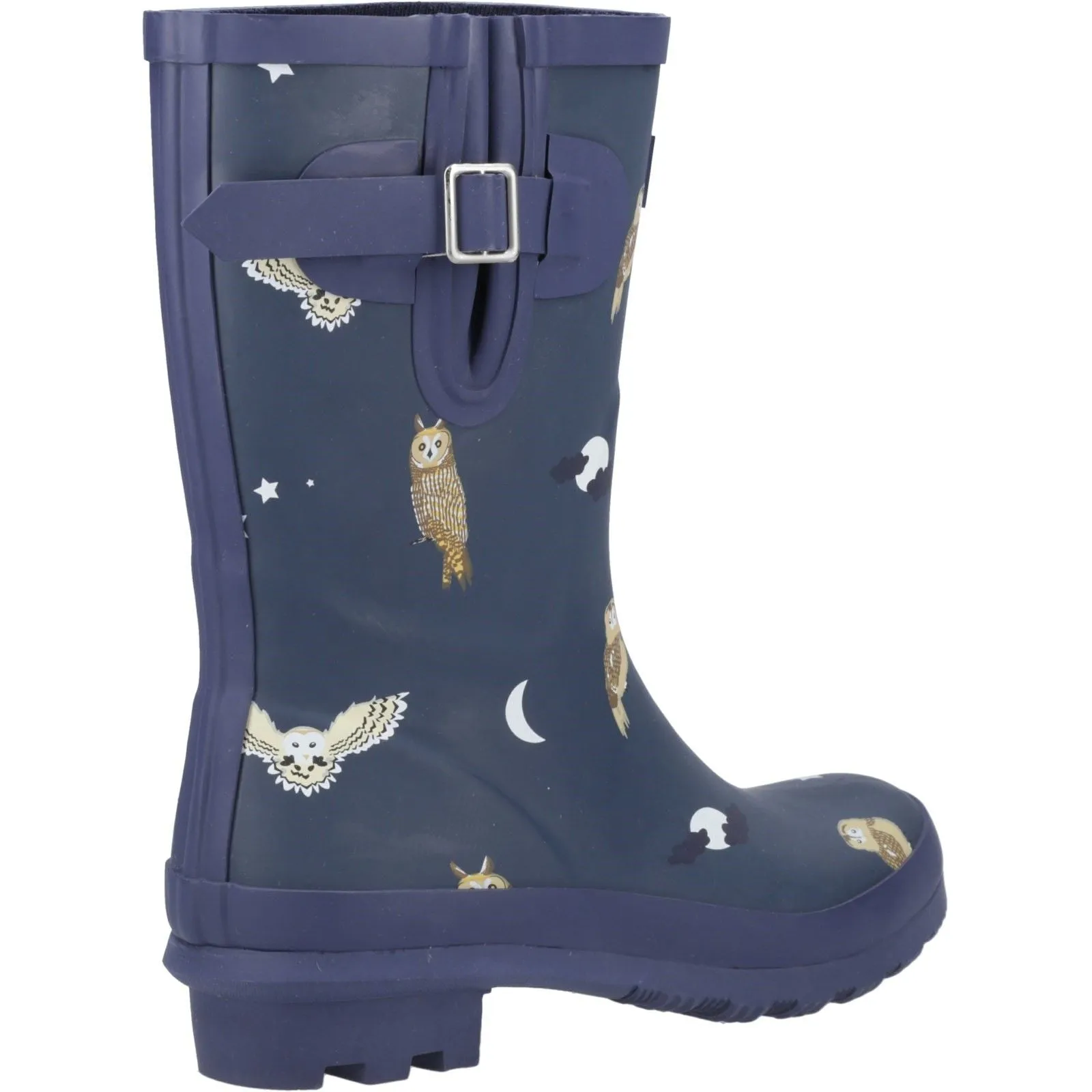 Cotswold Womens Woodland Mid Wellingtons Owls Winter Ready