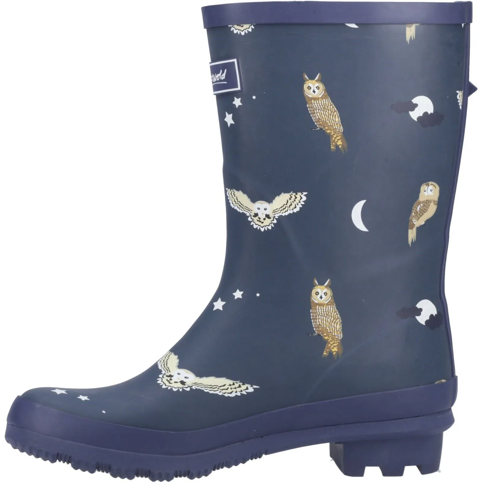 Cotswold Womens Woodland Mid Wellingtons Owls Waterproof Wear Boots